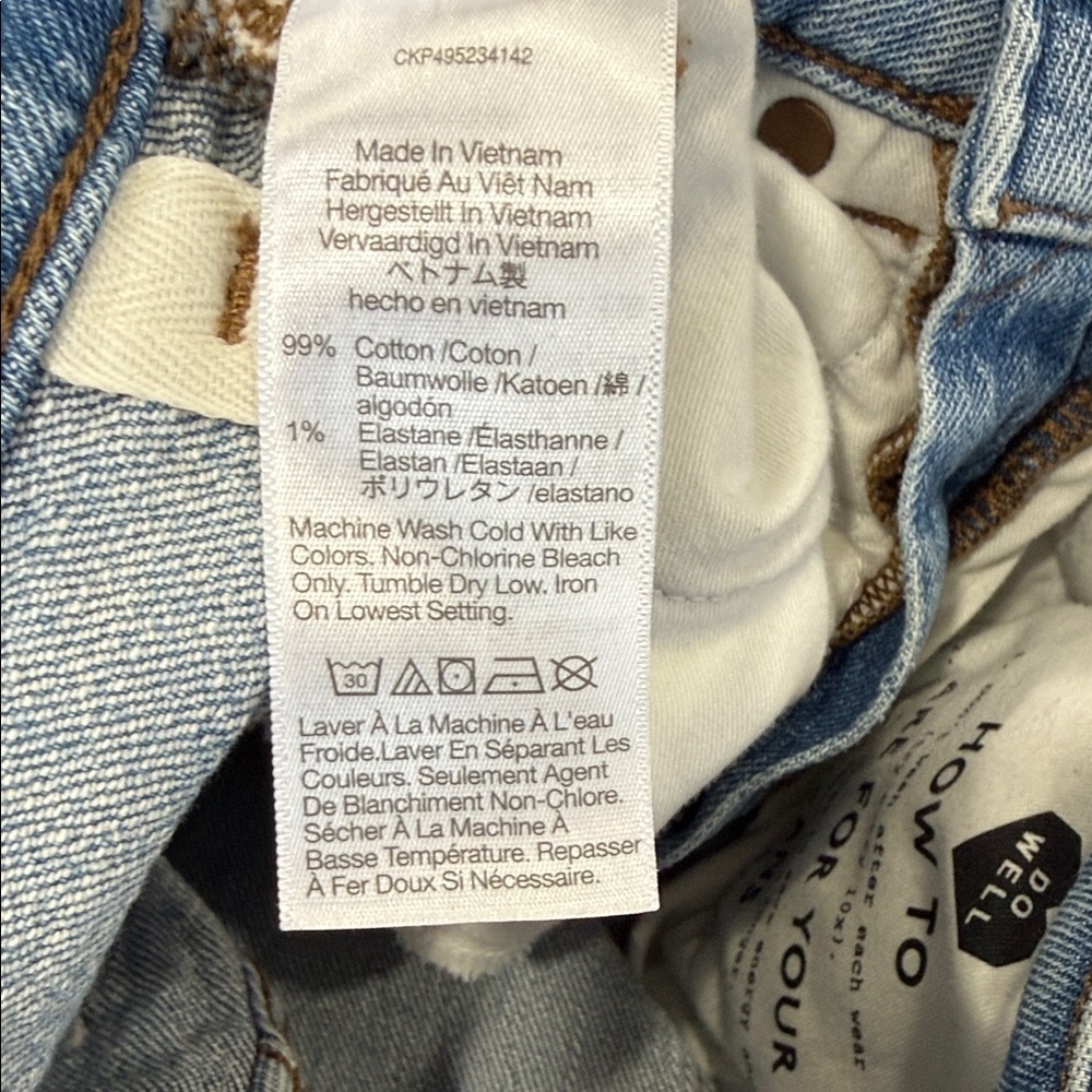 Madewell Light Blue Flare Jeans - Picture 12 of 12